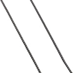 Box Chain Necklace in Stainless Steel, 2.7mm