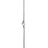 Icon 50 Silver Tag Pendant Necklace