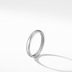 DY Classic Band Ring in 18K White Gold, 3.5mm