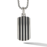 Beveled Tag in Sterling Silver, 35mm
