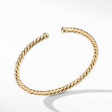 Cable Flex Bracelet in 18K Yellow Gold, 4mm
