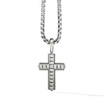 Pyramid Cross in Sterling Silver, 24mm