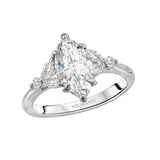 Platinum Classic Semi-Mount Engagement Ring
