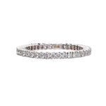 Prong White Diamond Band