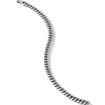 Curb Chain Bracelet in Sterling Silver, 6mm