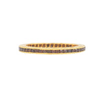 Channel Burnt Orange Diamond Band