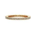 Prong White Diamond Band