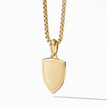 St. Michael Amulet in 18K Yellow Gold, 26mm