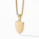St. Michael Amulet in 18K Yellow Gold, 26mm