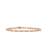 DY Madison® Chain Bracelet in 18K Rose Gold, 3mm