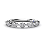 Modern Vintage Diamond Band