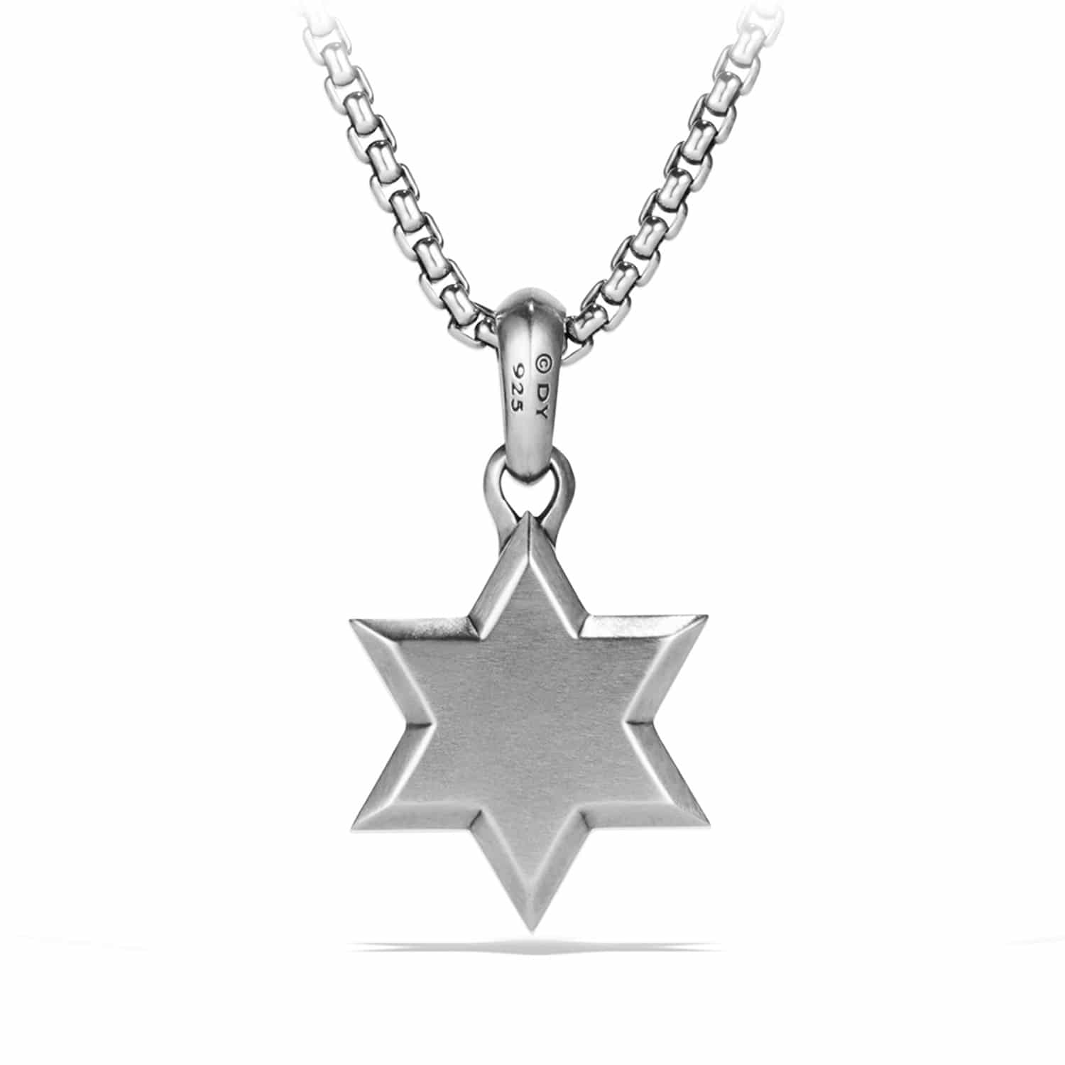 Star of David Amulet in Sterling Silver, 34.7mm