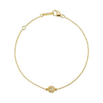 Tiara Rondelle Diamond Bracelet
