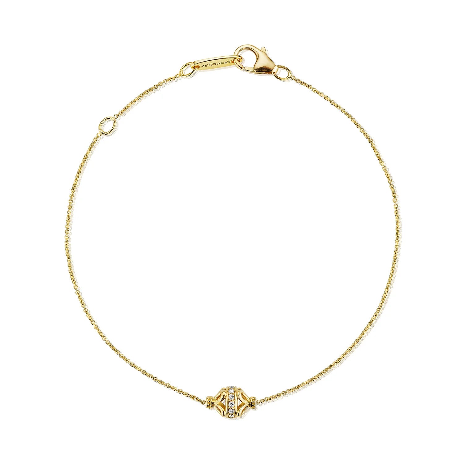 Tiara Rondelle Diamond Bracelet