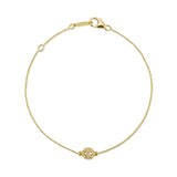 Tiara Rondelle Diamond Bracelet