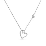 DIAMOND PRINCESS HEART NECKLACE