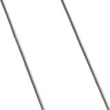 Box Chain Necklace in Sterling Silver, 1.7mm