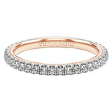14K Two-Tone Tradition Diamond Wedding Band