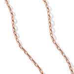 DY Madison® Chain Necklace in 18K Rose Gold, 3mm