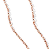 DY Madison® Chain Necklace in 18K Rose Gold, 3mm