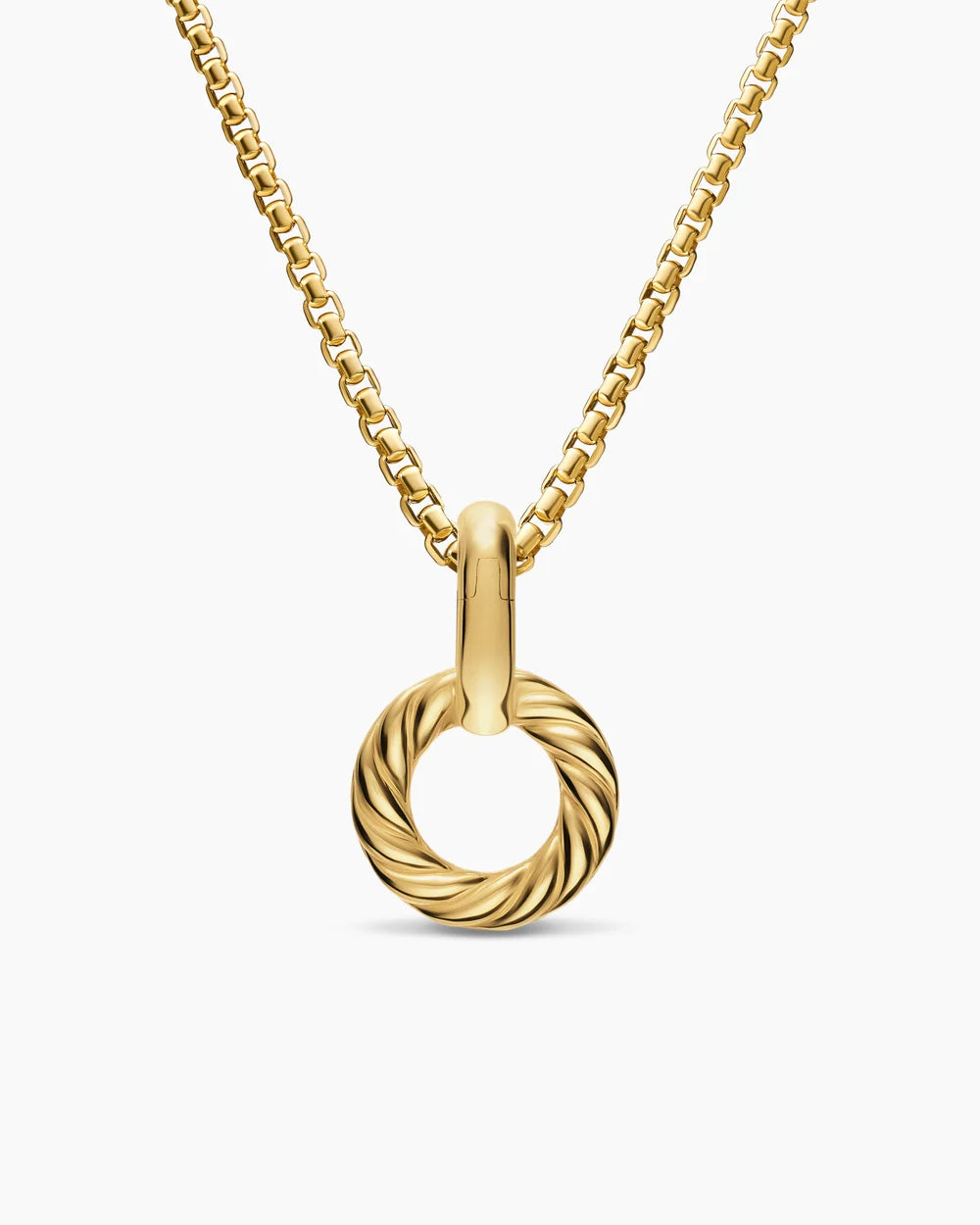 AMULET HOLDER 18K Yellow Gold, 20.3mm