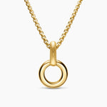 AMULET HOLDER 18K Yellow Gold, 20.3mm