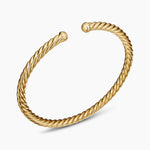 Cable Flex Bracelet in 18K Yellow Gold, 4mm