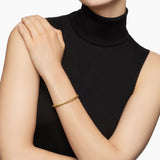 Cable Flex Bracelet in 18K Yellow Gold, 4mm