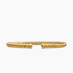 Cable Flex Bracelet in 18K Yellow Gold, 4mm