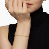 DY Madison® Chain Bracelet in 18K Yellow Gold, 3mm
