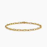 DY Madison® Chain Bracelet in 18K Yellow Gold, 3mm