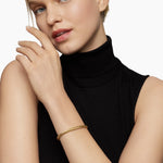 Modern Oval Cablespira® Bracelet in 18K Yellow Gold, 4.5mm