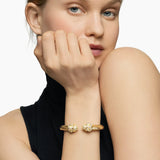 Renaissance® Cablespira Bracelet in 18K Yellow Gold with Diamonds, 9mm