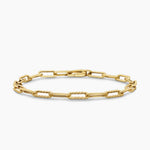 DY Madison® Chain Bracelet in 18K Yellow Gold, 4mm