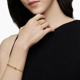 Classic Cablespira® Station Bracelet in 18K Yellow Gold with Pavé Blue Sapphires, 3mm