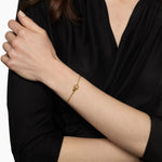 SCULPTED CABLE CHAIN BRACELET 18K Yellow Gold, 8mm