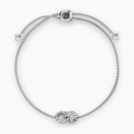 SCULPTED CABLE CHAIN BRACELET Sterling Silver, 8mm