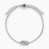 SCULPTED CABLE CHAIN BRACELET Sterling Silver, 8mm