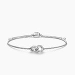 SCULPTED CABLE CHAIN BRACELET Sterling Silver, 8mm