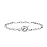 DY Madison Toggle Chain Bracelet in Sterling Silver, 3mm