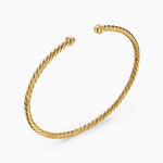 MICRO CABLESPIRA® FLEX BRACELET 18K Yellow Gold, 2.6mm