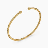 MICRO CABLESPIRA® FLEX BRACELET 18K Yellow Gold, 2.6mm