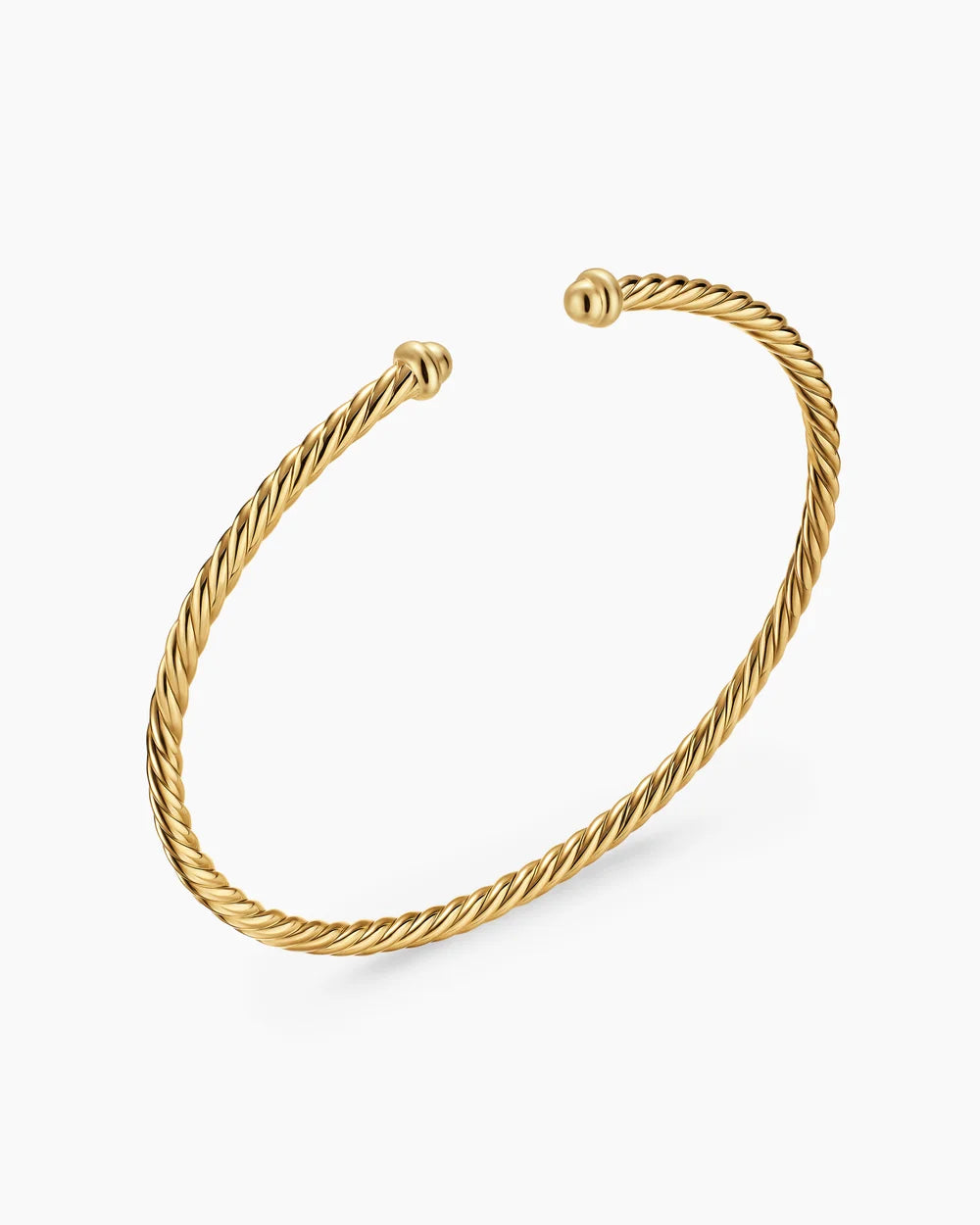MICRO CABLESPIRA® FLEX BRACELET 18K Yellow Gold, 2.6mm