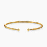 MICRO CABLESPIRA® FLEX BRACELET 18K Yellow Gold, 2.6mm