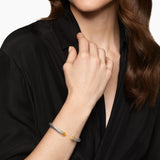 CABLE FLEX® BRACELET Sterling Silver with 14K Yellow Gold and Citrine, 6mm