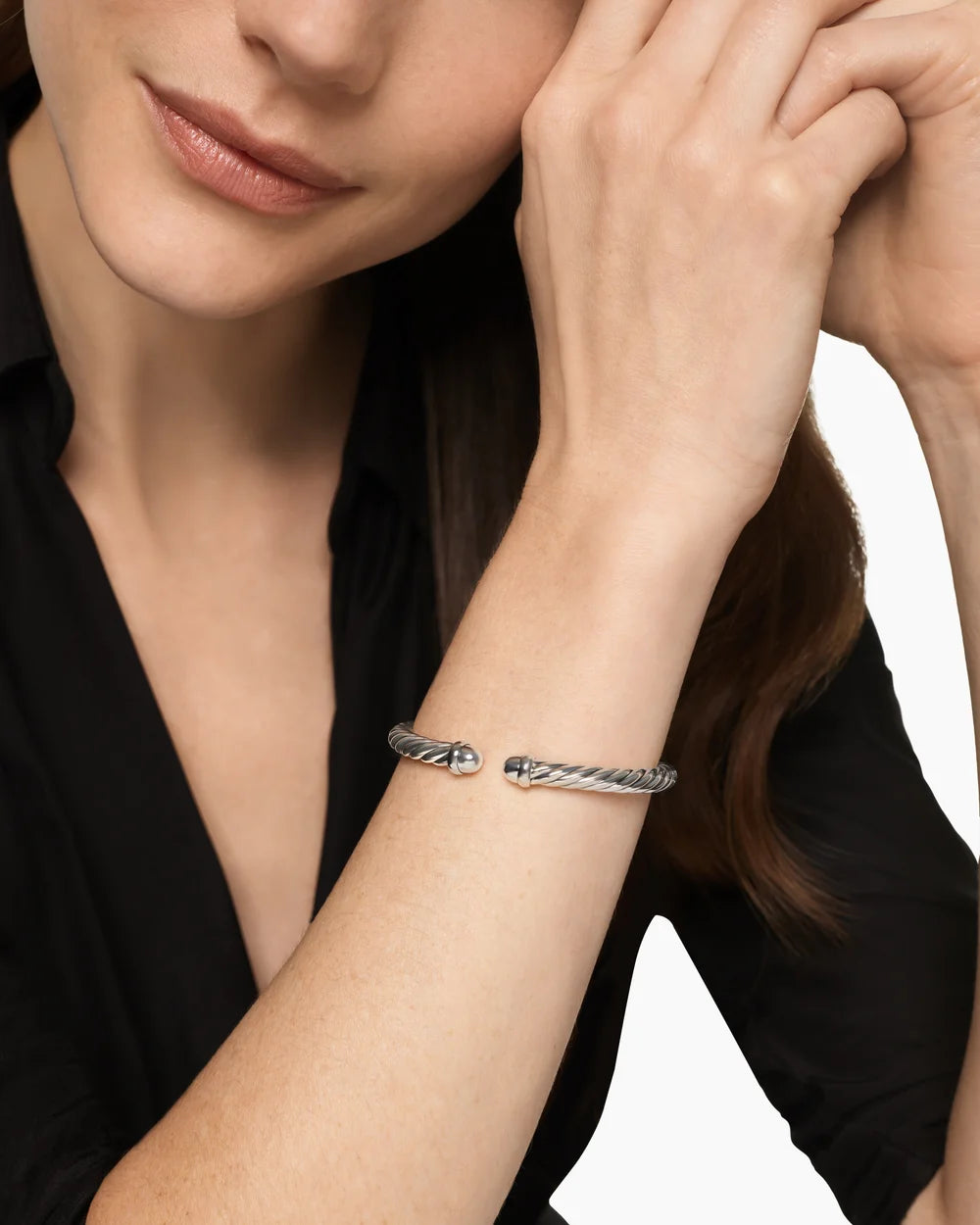 CABLE FLEX® BRACELET Sterling Silver, 6mm