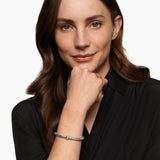 CABLE FLEX® CENTER STATION BRACELET Sterling Silver with 14K Yellow Gold, 6mm