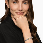CABLE FLEX® BUCKLE BRACELET Sterling Silver with 14K Yellow Gold, 6mm