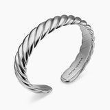 SCULPTED CABLE FLEX BRACELET Sterling Silver, 11mm