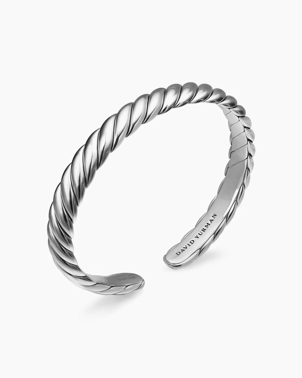 SCULPTED CABLE FLEX BRACELET Sterling Silver, 7.5mm